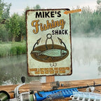 Custom Fishing Sign Fishing Shack Personalized Fishing Décor Cabin Décor Mountain Décor Funny Fishing Signs Weatherproof Sign Man Cave Décor 108122002065 - Image 2