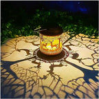 2 Pack Deer Solar Lanterns Outdoor Waterproof Hanging Solar Lights Deer Gifts for Women Men Metal Decorative LED Lanterns for Yard, Patio, Lawn, Tabletop, Pathway, Landscape, Garden Decor - Image 2