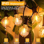 Ollny Outdoor String Lights, 100FT LED Patio Lights Waterproof Plug in - Image 3