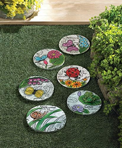 Summerfield Terrace 10018533 Love My Garden Stepping Stone, Multicolor - Image 3