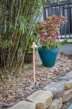 VOLT Flat Hat 12V Copper Path Light (5" Shade, 25" Tall) - Image 7