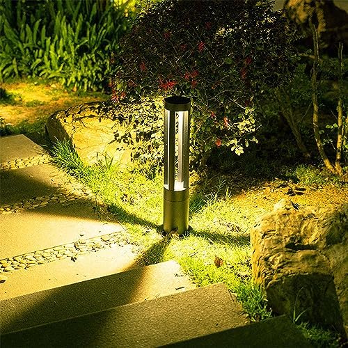 Modern LED Lawn Lamp Waterproof IP55 Outside Post Bollard Light Fixture External Villa Parks Courtyard Patio Walkway Pathway Column Light Garden Landscape Lighting - Image 3