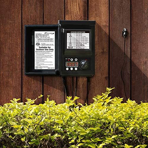 Malibu Power Pack 200watt Low-Voltage Weatherproof Transformer with Photo Sensor for Low-Voltage Landscape Lighting - Image 2