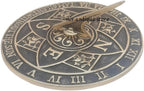 10'' Nautical Sundial – Timeless Outdoor Sundial Clock, Elegant Alumiunm Garden Decor, for Home Décor, Durable Weather-Resistant Yard Timepiece - Image 2