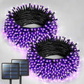 JMEXSUSS 2 Pack Solar Halloween Lights, Total 151FT 400 LED, Purple by JMEXSUSS