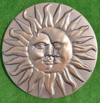 Concrete Mold Sun and Moon Plaster Concrete Stepping Stone Garden Path Decor (S11) - Image 3