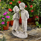 Design Toscano Love Children Garden Statue, Antique Stone - Image 3