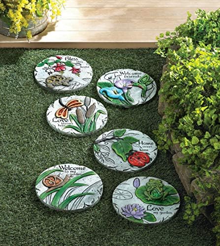 Summerfield Terrace 10018533 Love My Garden Stepping Stone, Multicolor - Image 2