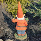 Zaer Ltd. Classic Spring Gnome Garden Statue in Assorted Styles (Gnome with Flower Pot) - Image 5