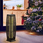 Tangkula 2-Piece Outdoor Solar Powered Floor Lamps - Image 4