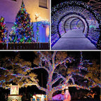 Solar String Lights Outdoor, 4Pack 800LED 288FT Fairy Lights, Multicolor - Image 3