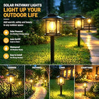 Solar Pathway Lights 8-Pack for Yard Walkways (8) - Image 7