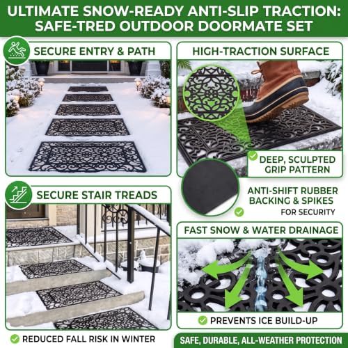 6 Packs Large Rubber Stepping Stones(23" x 15") - Image 7