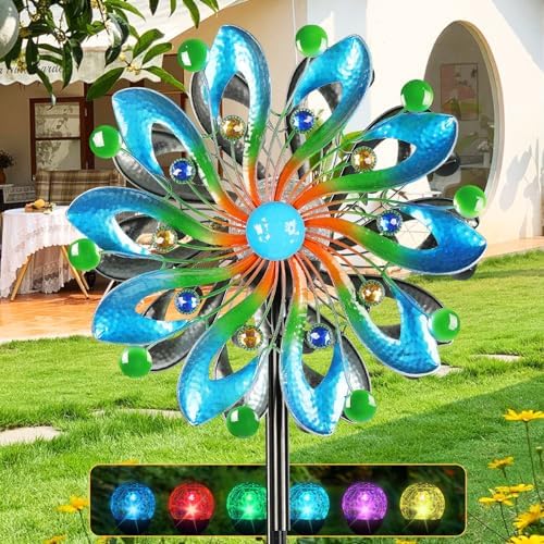 MLKNK Wind Spinners for Yard and Garden - Wind Sculptures & Spinners by MLKNK