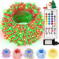 LitHome Color Changing Christmas String Lights with Remote, 99Ft 300 LED by LitHome