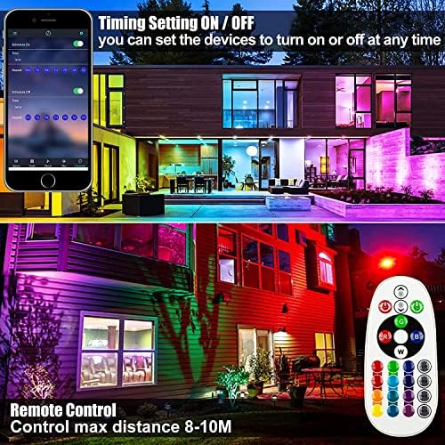 1Pack 50W RGB LED Light Bar with APP/Remote Control/16 Millions - Image 3