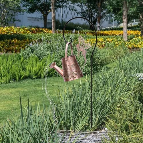 Solar LED Watering Can Light Waterproof Decorative Kettle String Lights - Image 3