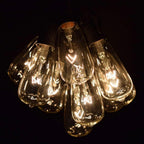 Vintage Edison Outdoor String Lights (ST40 Clear - Black Wire, 25 ft) - Image 2