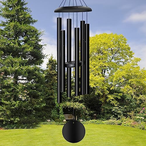 FDOCOI Wind Chimes Outdoor, 38'' Large Memorial Wind Chimes for Outside Deep Tone, Wind Chime Gifts for Garden Hanging Decor, Sympathy Gift - Image 3