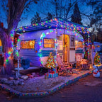 JMEXSUSS 2 Pack Solar Christmas Lights, Total 400 LED 151FT, Multi-Colored - Image 6
