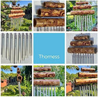 TRIPLE BAMBOO CHIME| Windchimes | Garden Chimes | Bamboo Windchimes | Indoor and Outdoor | Feng Shui | Meditation | Garden Sounds - Image 7