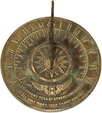 NauticalMart Colonial Sundial Solid Brass with Let Others Tell of Storms and Shower, I'll Only Mark Your Sunny Hours Sundial Outdoor Sundial Gift A Great Present for Friends, Couples, Parents - Image 2