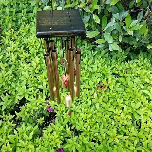 Decorative Pendant Large Copper Bell Wind Chimes Rust-Resistant Aluminum Alloy Tubes for Garden for Home - Image 3