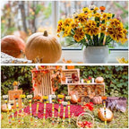 Tigeen 236 Pcs Garden Stake DIY Fairy Wand Plant Stake, Autumn Pumpkin - Image 7