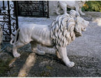 Design Toscano Regal Lion Sentinel of Grisham Manor Statue - Right Foot Forward by DesignToscano