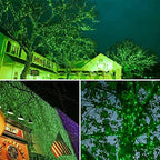 Solar Christmas Lights Outdoor 2 Pack 480 LED Solar Halloween Lights Green - Image 3