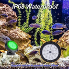 Solar Pond Lights, 18 LED Super Bright RGB LED Underwater Spotlights Color Changing Submersible Pond Light IP68 Waterproof Fountain Lights for Fish Aquarium Tank Garden Yard Pool (5-in-1) - Image 5