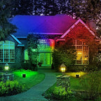 ASIGN 200W Bluetooth Control RGB LED Floodlight Outdoor&Indoor Waterproof Color Changing Floodlight Wall Washer Light for Home Decor Outdoor Featival Decoration - Image 6