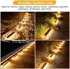 Lacasa Solar Deck Lights 8 Pack, Solar Light Outdoor Waterproof - Image 7