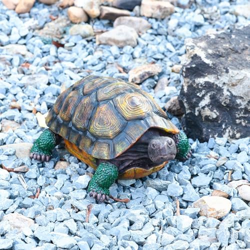 Turtle Statue,Resin Garden Sculpture Indoor/Outdoor Yard Lawn Ornament,Home Decor (Extra Large) by Sdeetesamjun