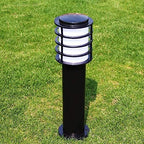Outdoor Waterproof Bollard Light IP65 LED Pathway Lamp E27 Post Lighting for Garden, Landscape, Patio Driveway Lighting, Durable Aluminum Post, Black Finish - Image 5