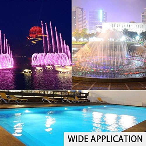 12V 36W Pool Light Underwater Color-Change LED Lights RGB IP68 with Remote (36W) - Image 5