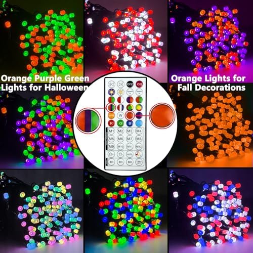 Smart Color Changing Christmas Halloween Tree Light String 66 FT 200 LED - Image 4