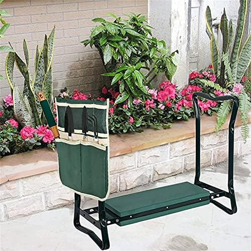 Foldable Garden Kneeler Gardening Bench with Soft Kneeling Pad for Gardening Flowers and Vegetables Balcony Care Potted Plants Yard Cleaning Home Cleaning - Image 2