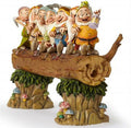 Seven Dwarfs Garden Statues,Fairy Garden Gnome Statues, Handmade Outdoor Garden Gnome Resin Crafts Kit，Garden Figurines for Outdoor Home Yard Decor Gift by Unknown
