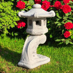 Garden Pagoda Sculpture Zen Home Decor Japanese Pagoda Backyard Lantern Figure Outdoor Ornament Pagoda Decoration Zen Art - Image 5