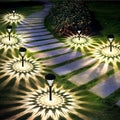 Siatom Solar Pathway Lights 10 Pack, Bright Solar Path Lights Outdoor Waterproof IP65, Walking Path Solar Lights for Outside, Garden, Lawn, Walkway, Yard (Warm White) by SiatomLighting