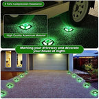 AGPTEK Solar Driveway Lights Outdoor 12 Pack, 2 Color Modes LED Deck Dock - Image 5