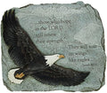 Joseph's Studio by Roman Inc., EAGLES WINGS GARDEN STONE, Garden Collection, Religious Statue, Holy Family, Memorial, Angel, Patron Saint, Garden Décor (11x12x2) by JosephsStudio