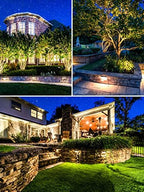 3W Retaining Wall Lights,4 inch Small Size LED Hardscape Lighting Low Voltage Landscape Lights,12V 24V Step Lights Outdoor,Waterproof 3000K Soft White Walls Stairs Lighting(10-Pack+Connectors) - Image 7