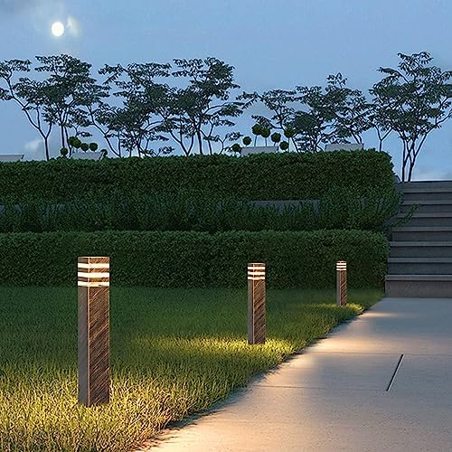 23.6In Pathway Light with 3000K E26 Bulbs Hardwired Landscape Path Lighting - Image 5