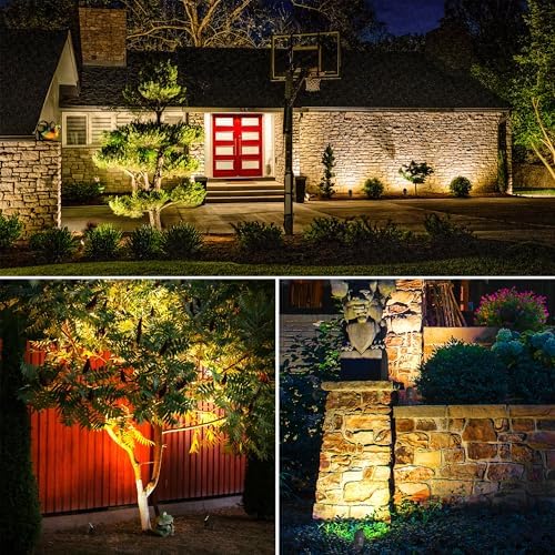 SUNVIE 6W LED Low Voltage Landscape Lighting Kit 3000K, Dusk to Dawn, 8 PCS - Image 6