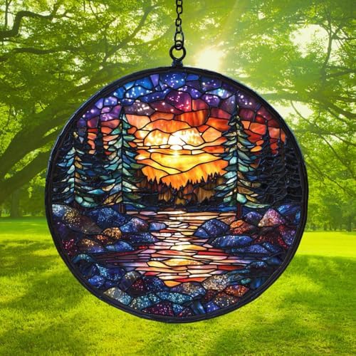Moutain Range Acrylic Suncatcher - Image 3