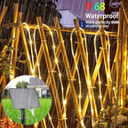 Solar Rope Lights Outdoor Waterproof 66Ft LED String Light with Remote - Image 5