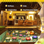 Liliful LED Floating Lotus Lantern,Diwali Pool Pond Decor,Color,3.94, 5.91" - Image 3
