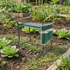 Heavy Duty Garden Kneeler and Seat | Garden Kneeler with Tool Pouch, Multifunctional, for Planting, Gardeners, Large Cloth Bag - Image 5